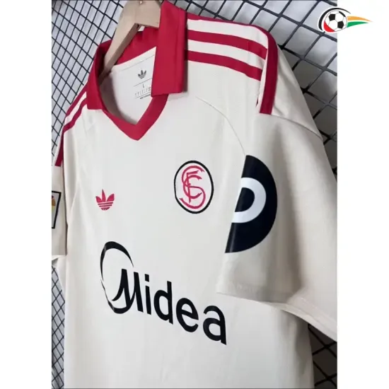 Camisa Retrô Sevilla FC 2026/2027 Branco