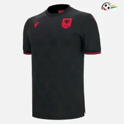 Camisa Alternativa Albania Copa do Mundo 2026 Preto