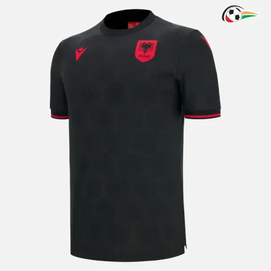Camisa Alternativa Albania Copa do Mundo 2026 Preto