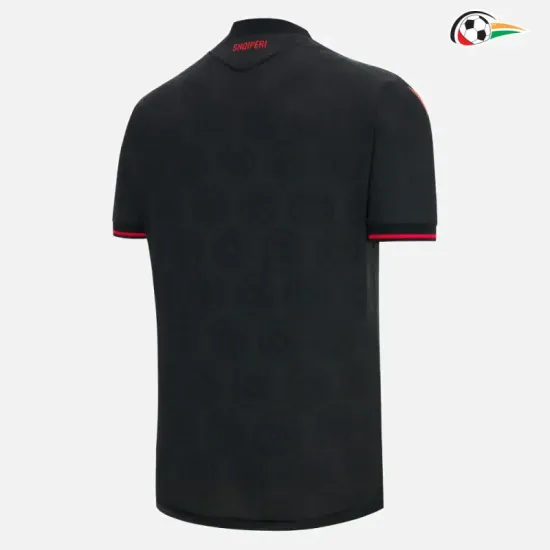 Camisa Alternativa Albania Copa do Mundo 2026 Preto