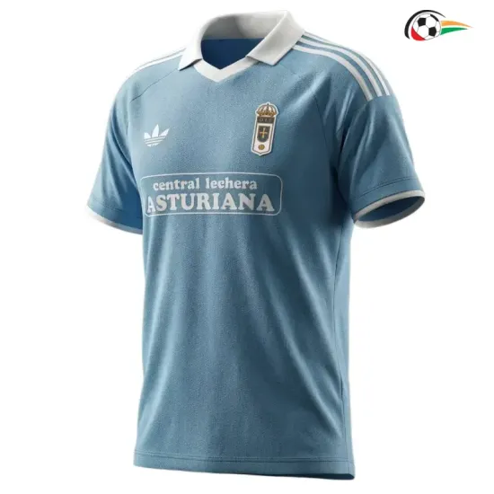 Camisa Real Oviedo 2026/27 Edição Especial Azul Claro