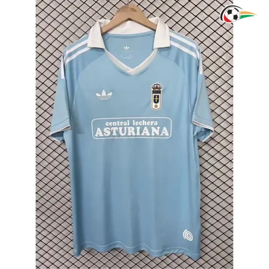Camisa Real Oviedo 2026/27 Edição Especial Azul Claro