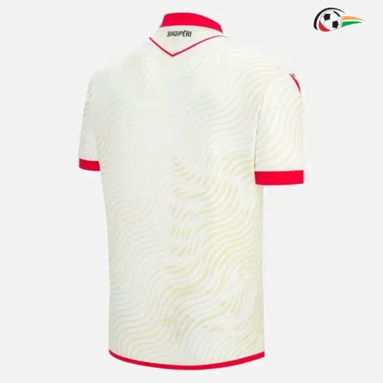 Camisa Reserva Albania Copa do Mundo 2026 Branco