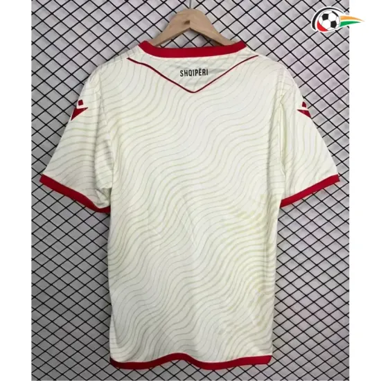 Camisa Reserva Albania Copa do Mundo 2026 Branco