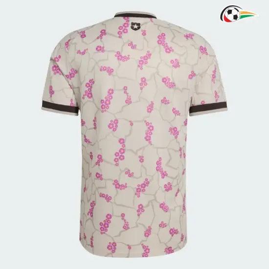 Camisa Reserva Chile Copa do Mundo 2026 Bege/Rosa