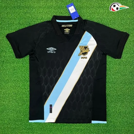 Camisa Reserva Guatemala Copa do Mundo 2026 Preto/Branco/Azul