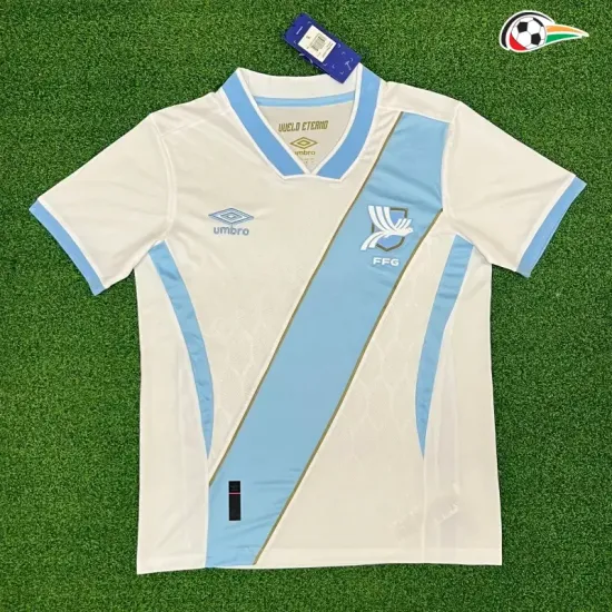Camisa Titular Guatemala Copa do Mundo 2026 Branco/Azul
