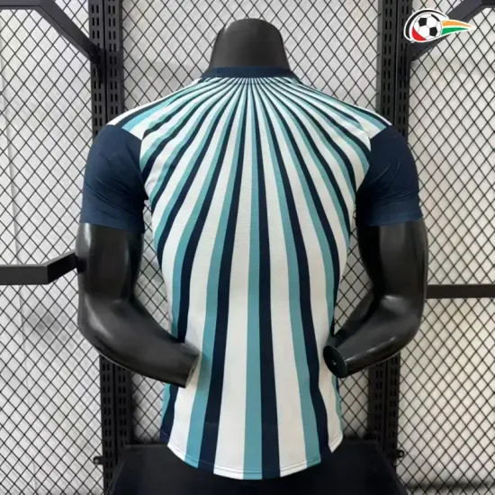 Camisa Versão Jogador Argentina 2026 Edição Especial Branco/Azul/Preto