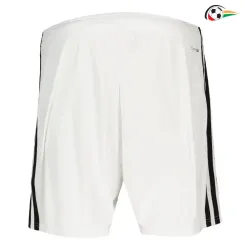 Shorts de Futebol Reserva Bélgica Copa do Mundo 2026 Branco