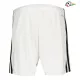 Shorts de Futebol Reserva Bélgica Copa do Mundo 2026 Branco