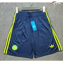Shorts de Futebol Reserva Colombia Copa do Mundo 2026 Azul Escuro