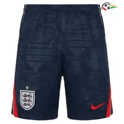 Shorts de Futebol Reserva Inglaterra Copa do Mundo 2026 Azul Escuro