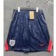 Shorts de Futebol Reserva Inglaterra Copa do Mundo 2026 Azul Escuro