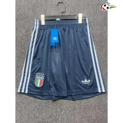 Shorts de Futebol Reserva Italia Copa do Mundo 2026 Azul Marinho