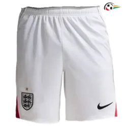 Shorts de Futebol Titular Inglaterra Copa do Mundo 2026 Branco