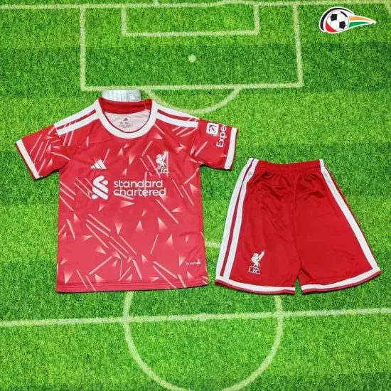 Camisa Infantil Liverpool 2026/2027 Vermelho