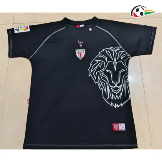 Camisa Retrô Reserva Athletic de Bilbao 2005/2008 Preto