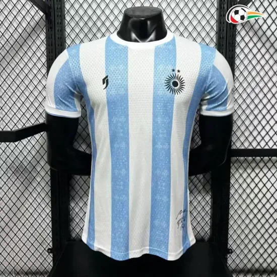Camisa Versão Jogador Argentina 2026 Edição Especial Azul/Branco