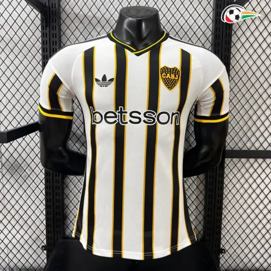 Camisa Versão Jogador Boca Juniors 2026/2027 Edição Especial Branco/Preto