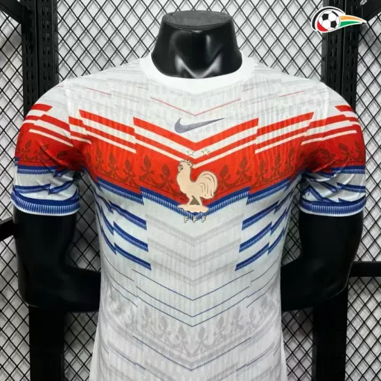 Camisa Versão Jogador Francia 2026 Edição Especial Branco/Vermelho/Azul