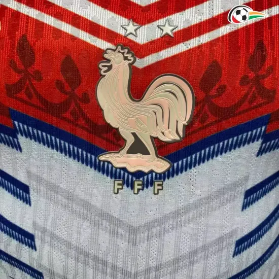 Camisa Versão Jogador Francia 2026 Edição Especial Branco/Vermelho/Azul