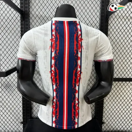 Camisa Versão Jogador Inglaterra 2026 Edição Especial Branco/Vermelho/Azul