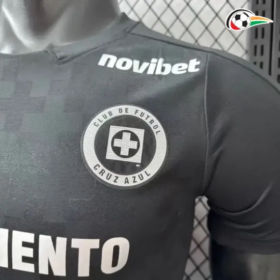 Camisa Alternativa Versão Jogador Cruz Azul 2025/2026 Preto