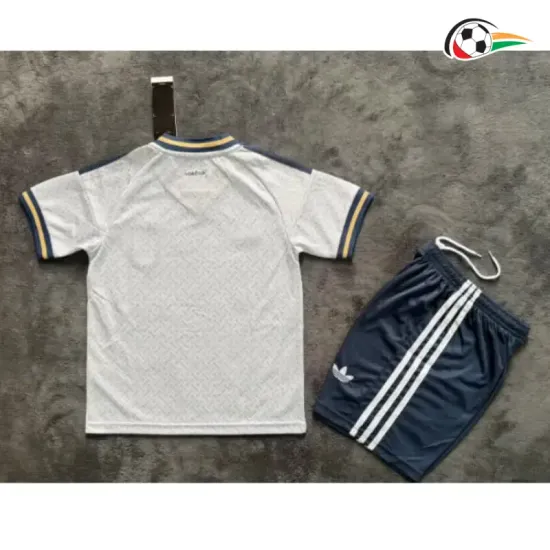 Camisa Reserva Infantil Italia Copa do Mundo 2026 Branco