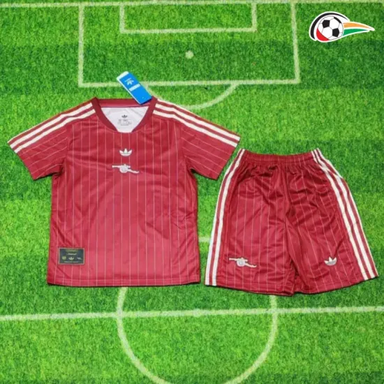 Camisa Retrô Infantil Arsenal 2026/2027 Vermelho