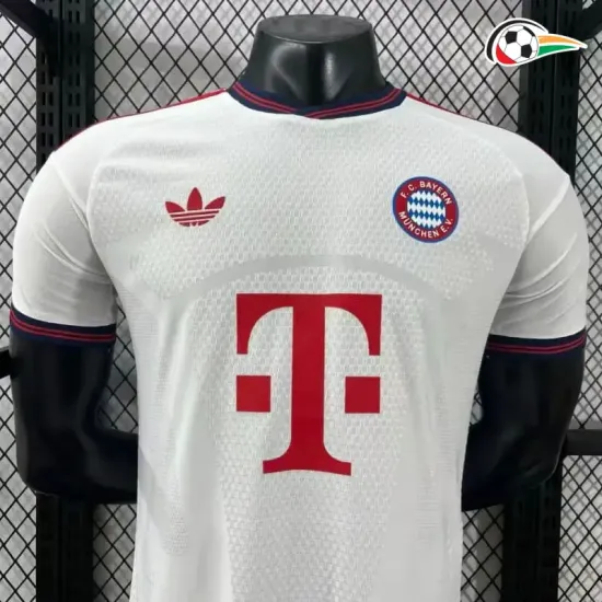 Camisa Versão Jogador Bayern Múnich 2026/2027 Branco