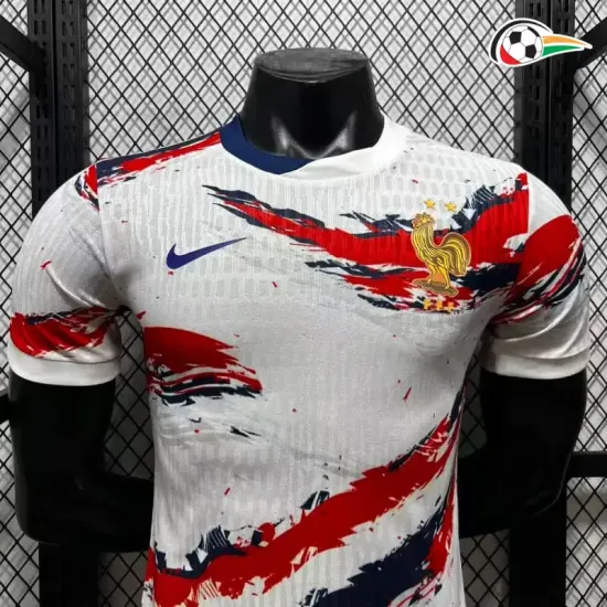 Camisa Versão Jogador Francia 2026 Edição Especial Branco/Vermelho