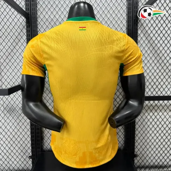 Camisa Reserva Versão Jogador Ghana Copa do Mundo 2026 Amarelo
