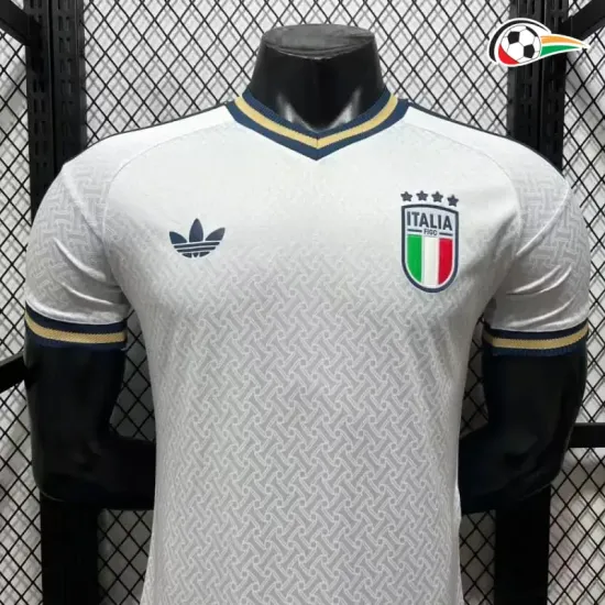 Camisa Reserva Versão Jogador Italia Copa do Mundo 2026 Branco