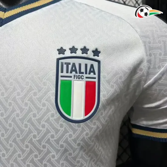 Camisa Reserva Versão Jogador Italia Copa do Mundo 2026 Branco