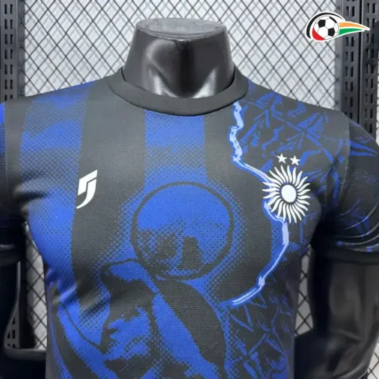 Camisa Versão Jogador Argentina 2026 Edição Especial Azul/Preto