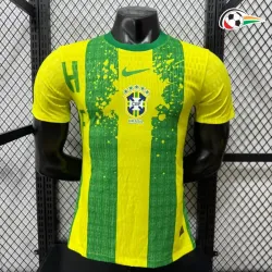 Camisa Versão Jogador Brasil 2026 Edição Especial Amarelo/Verde