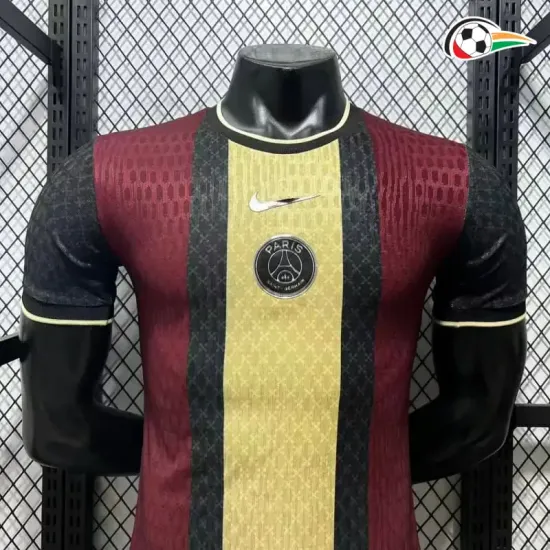 Camisa Versão Jogador PSG 2026/2027 Edição Especial Vermelho/Amarelo/Preto