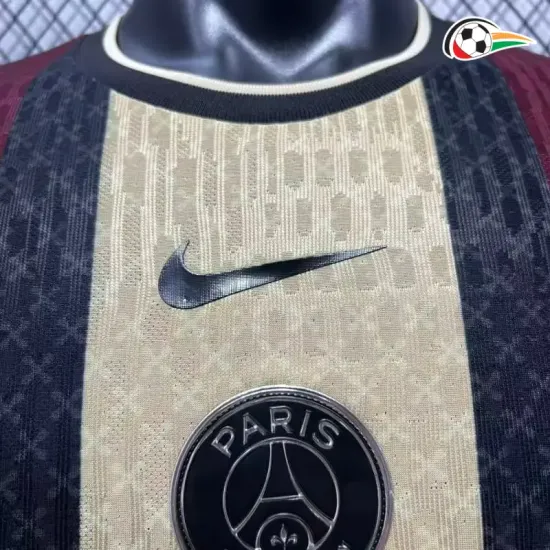 Camisa Versão Jogador PSG 2026/2027 Edição Especial Vermelho/Amarelo/Preto