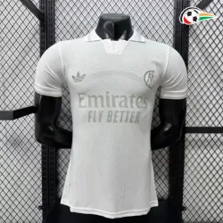 Camisa Versão Jogador Real Madrid 125 Edição De Aniversário 2026/2027 Branco