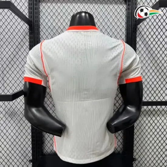 Camisa Reserva Versão Jogador Holanda Copa do Mundo 2026 Branco