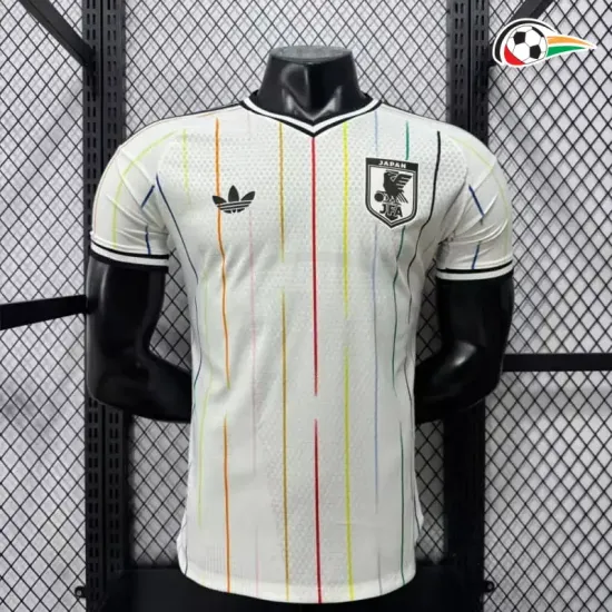 Camisa Reserva Versão Jogador Japón Copa do Mundo 2026 Branco