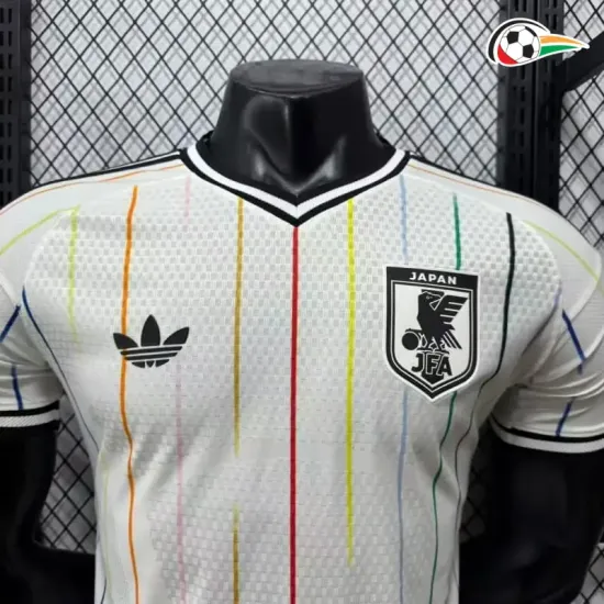 Camisa Reserva Versão Jogador Japón Copa do Mundo 2026 Branco
