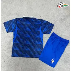 Camisa Titular Infantil Francia Copa do Mundo 2026 Azul