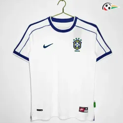 Camisa Retrô Brasil 1998 Branco