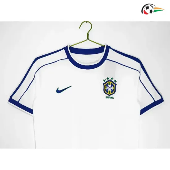 Camisa Retrô Brasil 1998 Branco