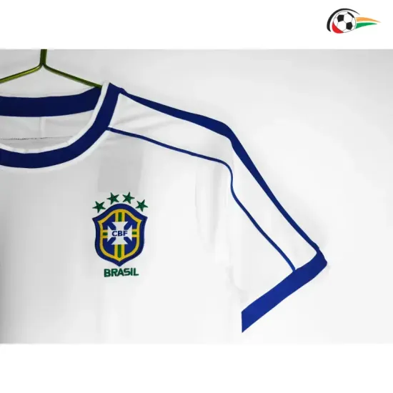 Camisa Retrô Brasil 1998 Branco