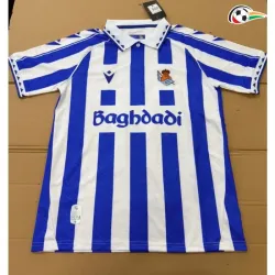 Camisa Retrô GUEDES 11 Real Sociedad 2025/2026 Azul/Branco