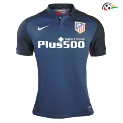 Camisa Retrô Reserva Atletico de Madrid 2015/2016 Azul Marinho
