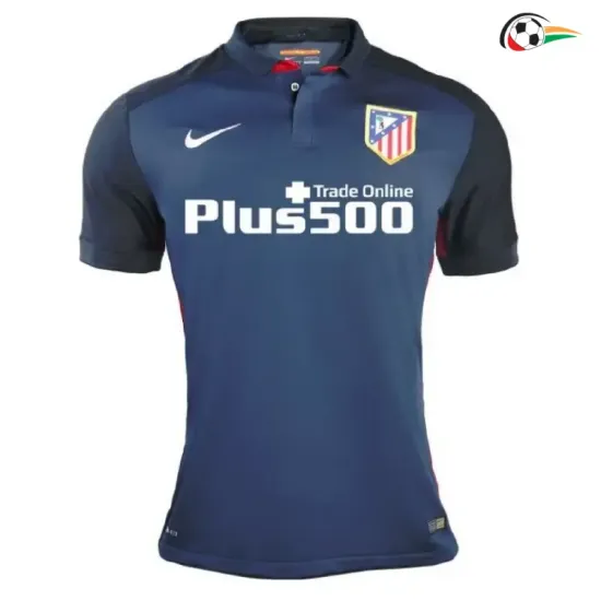 Camisa Retrô Reserva Atletico de Madrid 2015/2016 Azul Marinho