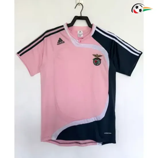 Camisa Retrô Reserva Benfica 2007/2008 Rosa